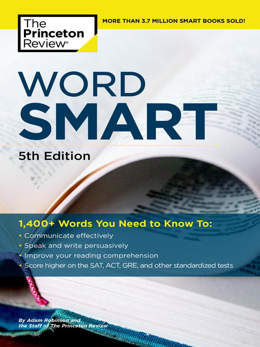 Title details for Word Smart by Princeton Review - Wait list